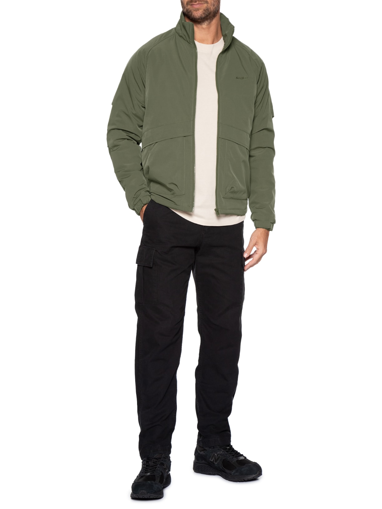 Jaqueta Masculina Transitional Verde Jack & Jones