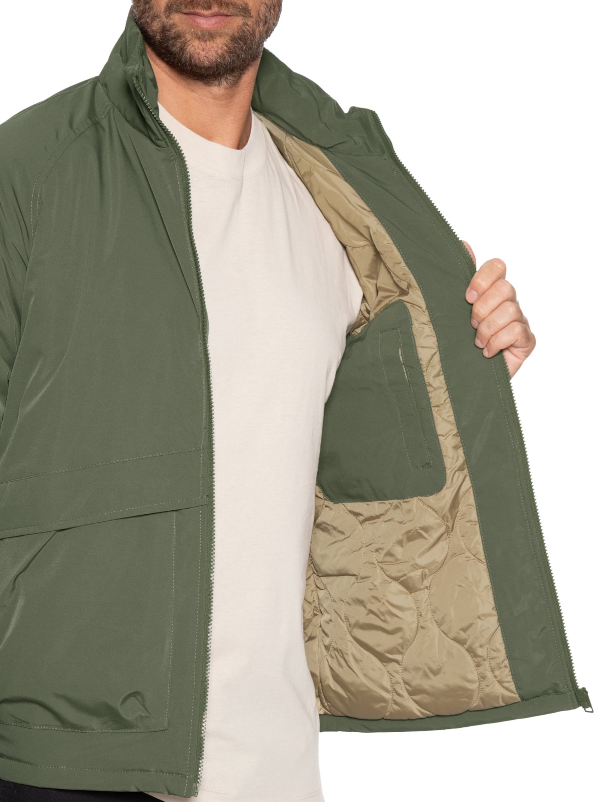 Jaqueta Masculina Transitional Verde Jack & Jones