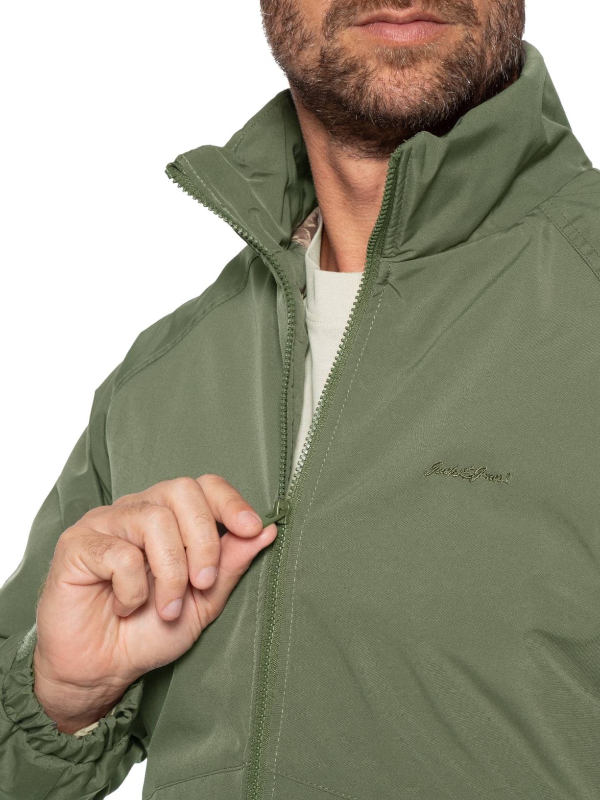 Jaqueta Masculina Transitional Verde Jack & Jones