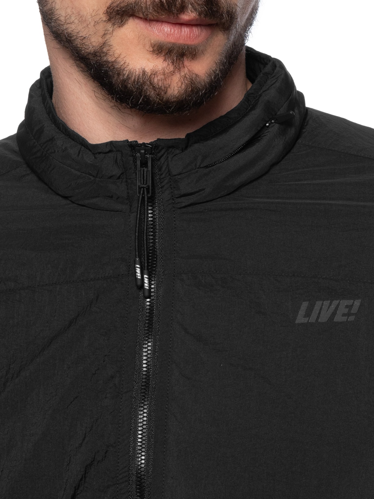 Jaqueta Masculina Trek Sportif Men Preto Live!