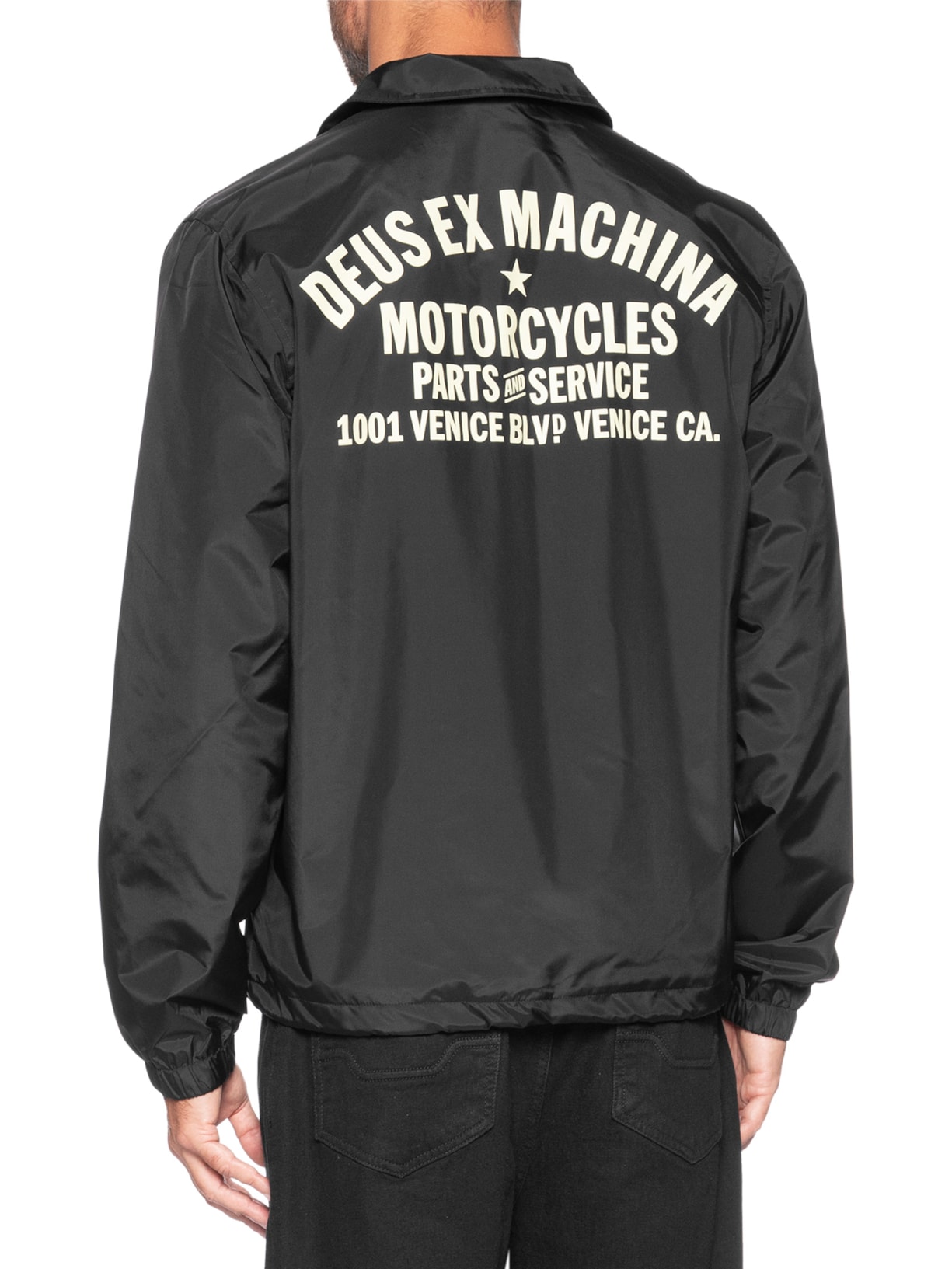 Jaqueta Masculina Venice Preto Deus Ex Machina