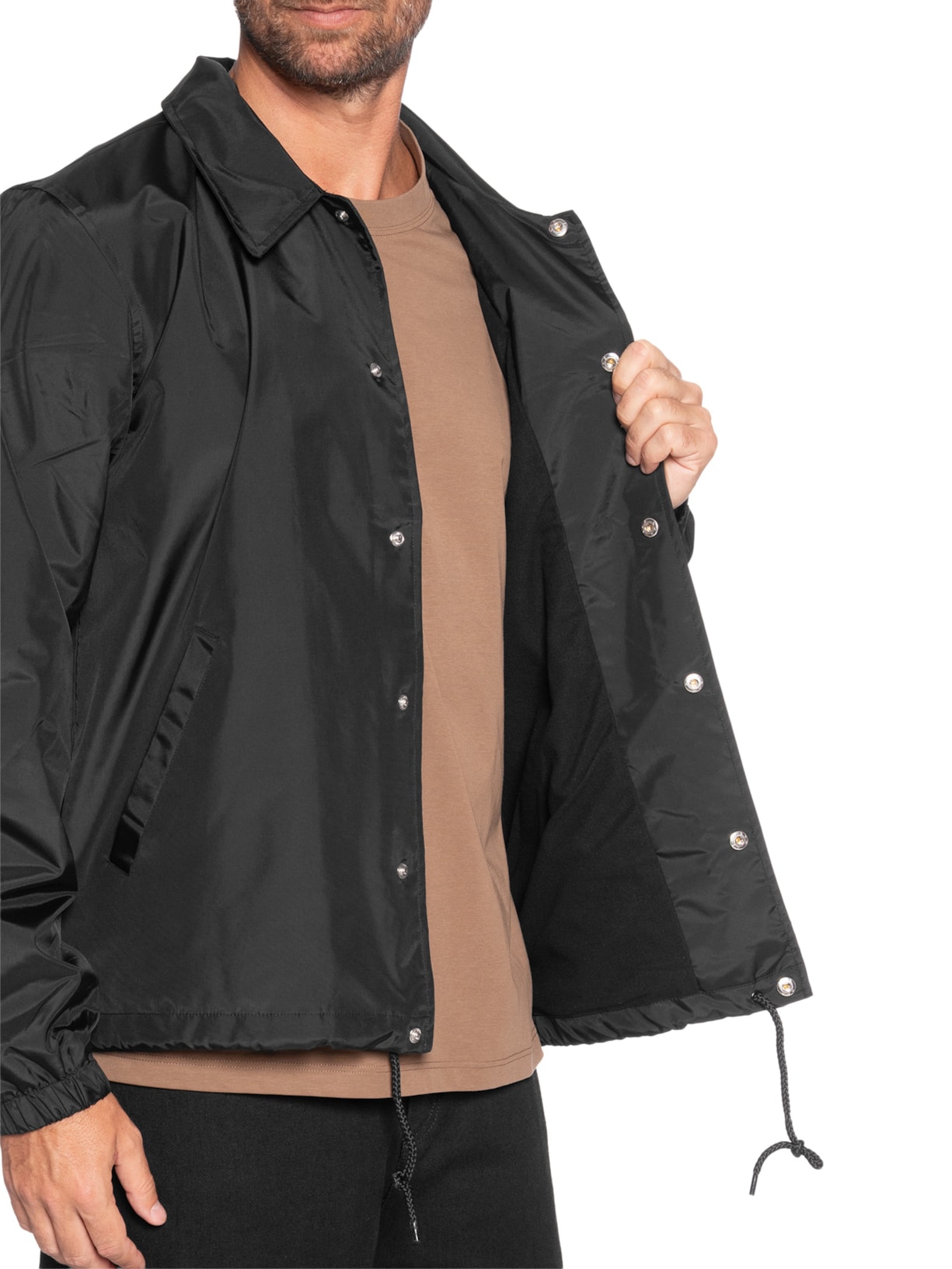 Jaqueta Masculina Venice Preto Deus Ex Machina