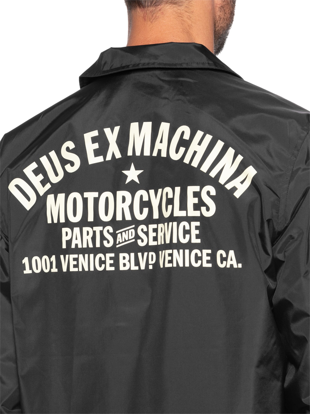 Jaqueta Masculina Venice Preto Deus Ex Machina