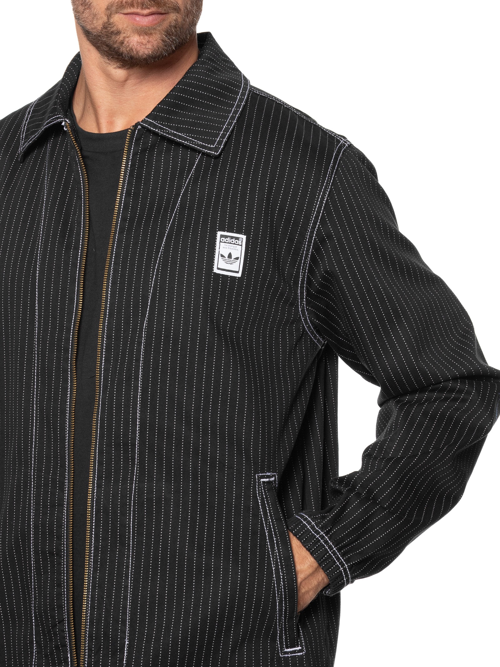 Adidas Originals - Jaqueta Masculina Wab Nylon Coa - Preto