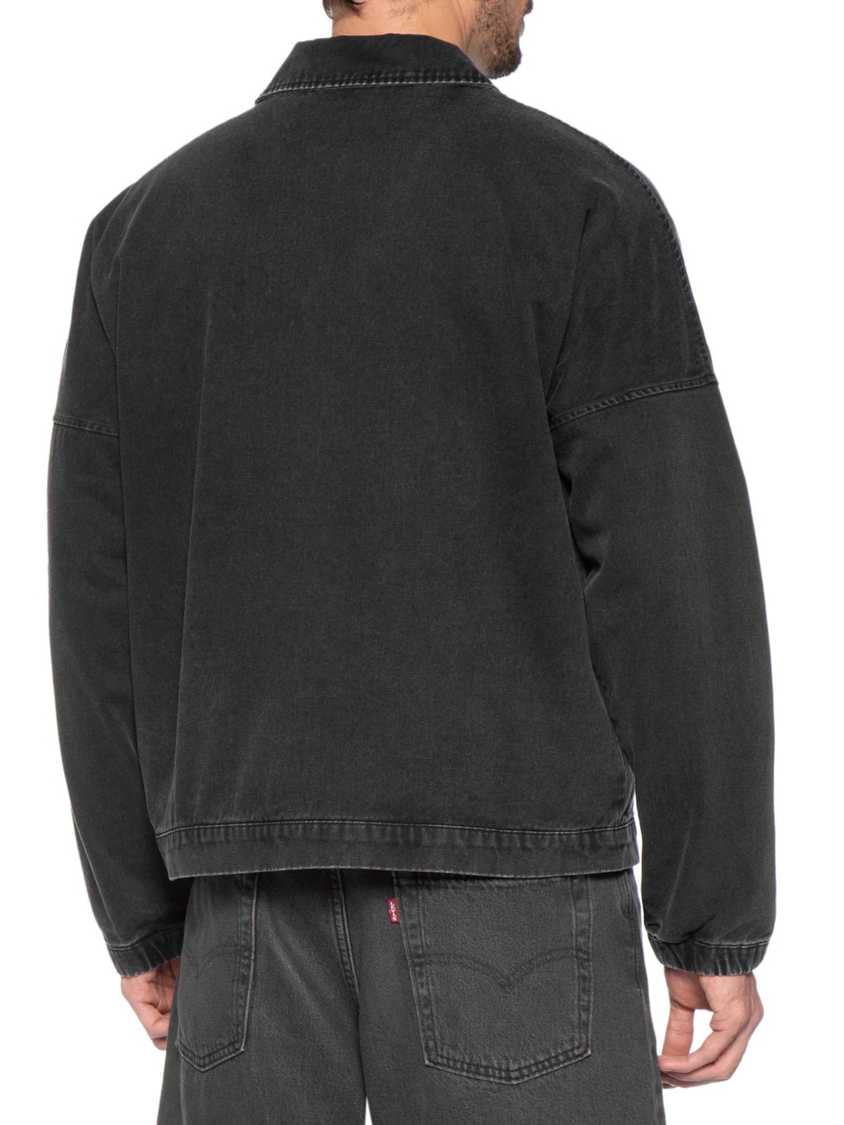 Jaqueta Masculina Washed Drill Preto Umbro