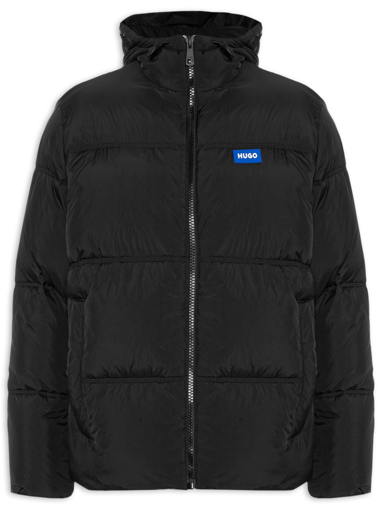 Jaqueta Masculina Water Repellent Padded Preto Hugo