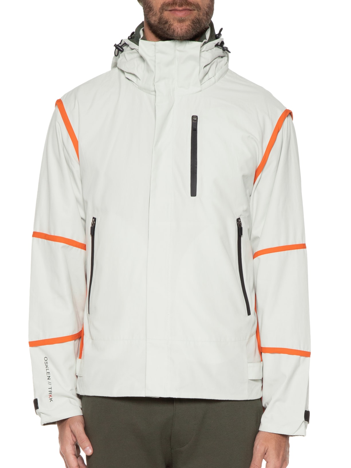 Jaqueta Masculina Wide Fit Trkk Off White Osklen