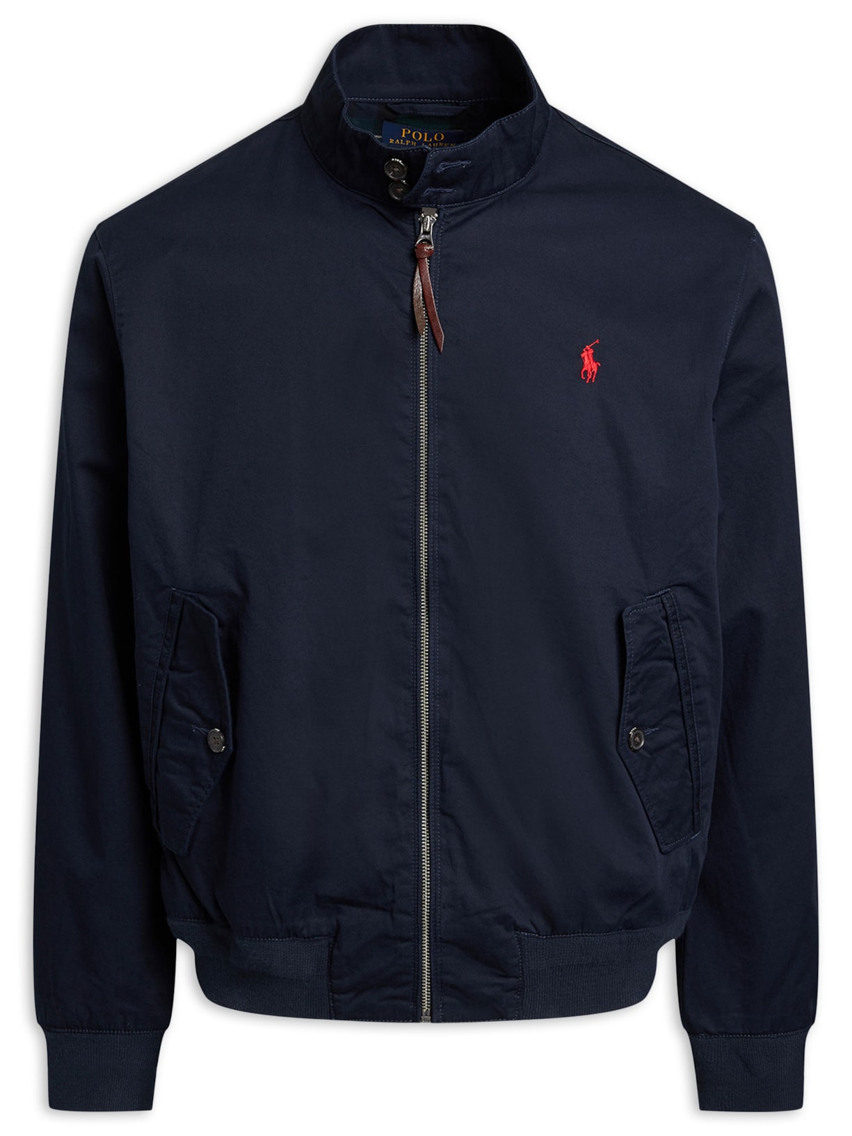 Jaqueta Masculina Windbreaker Lined Twill Azul Polo Ralph Lauren