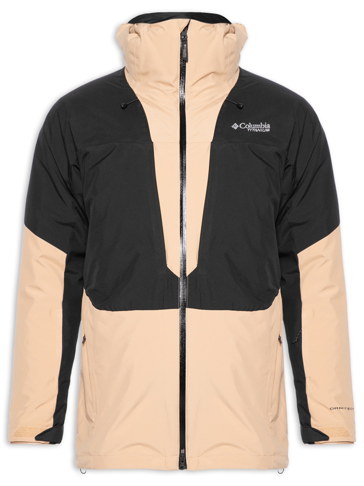 Jaqueta Masculina Winter District II Interchange Com Capuz - Bege