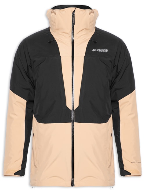Jaqueta Masculina Winter District II Interchange Com Capuz - Bege