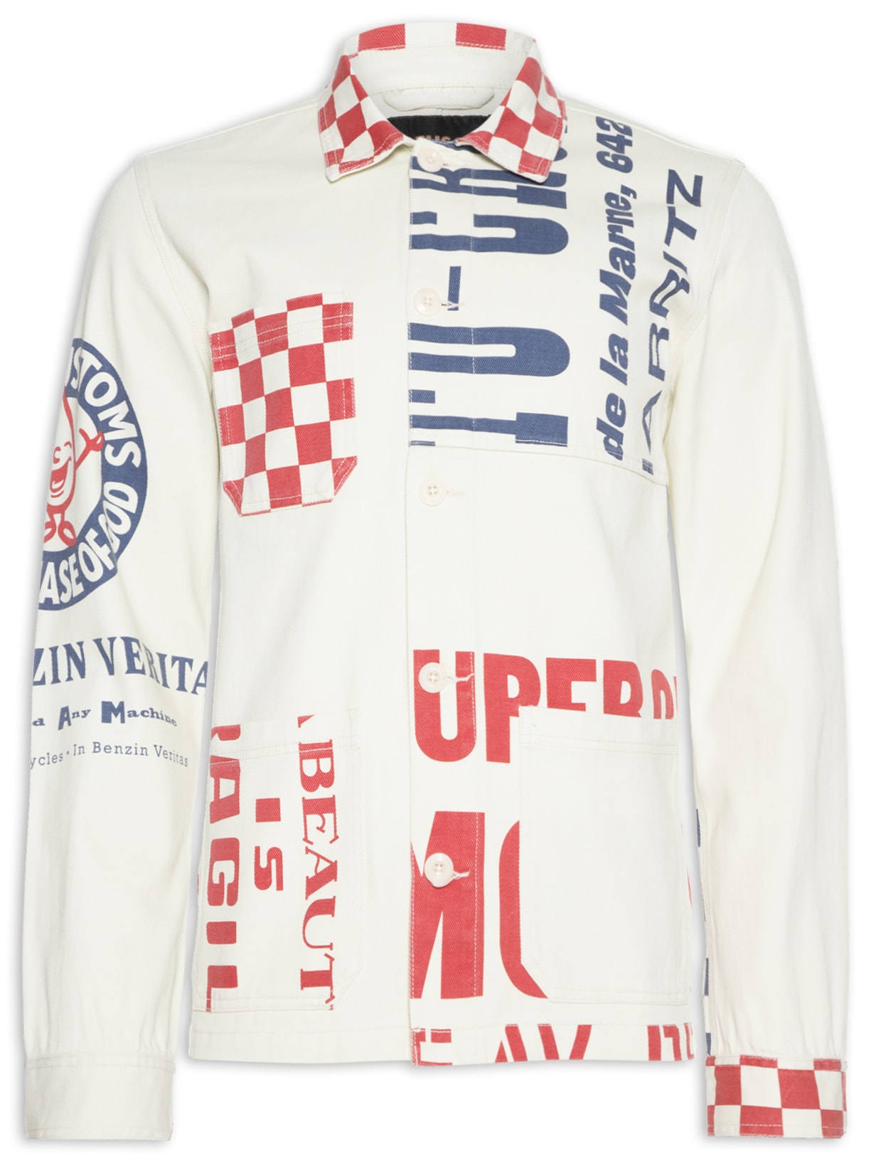 Jaqueta Masculina Woker Fragile - Branco