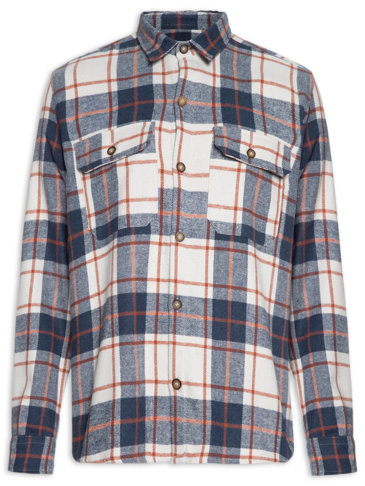 Jaqueta Masculina Xadrez - Azul