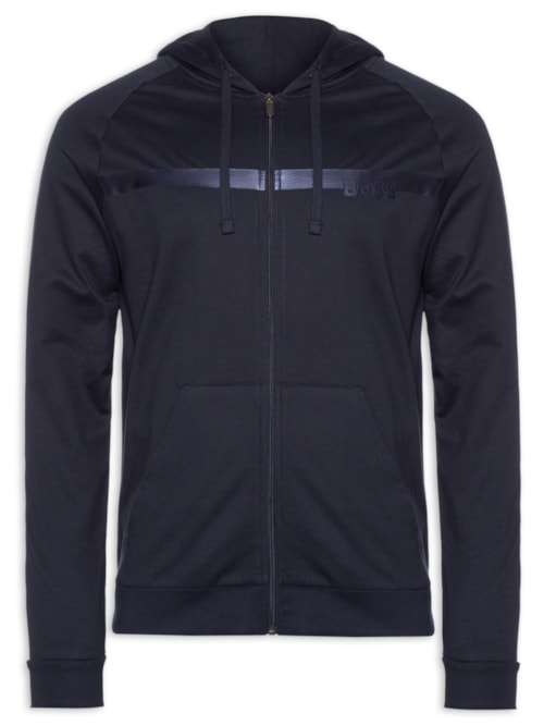 Jaqueta Masculina Zipped Authentic H - Azul