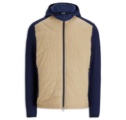 Jaqueta Masculino Performance Wool Knit Full-Zip - Bege