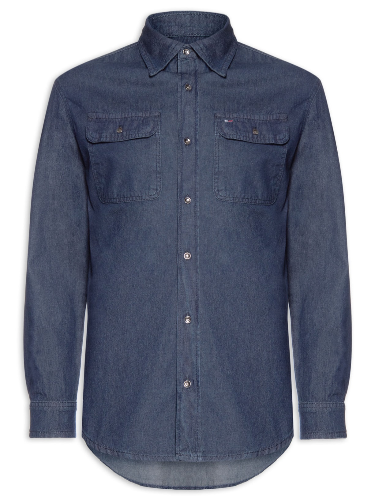Jaqueta Overshirt Masculina Relaxed Fit Denim Dark Azul Tommy Jeans