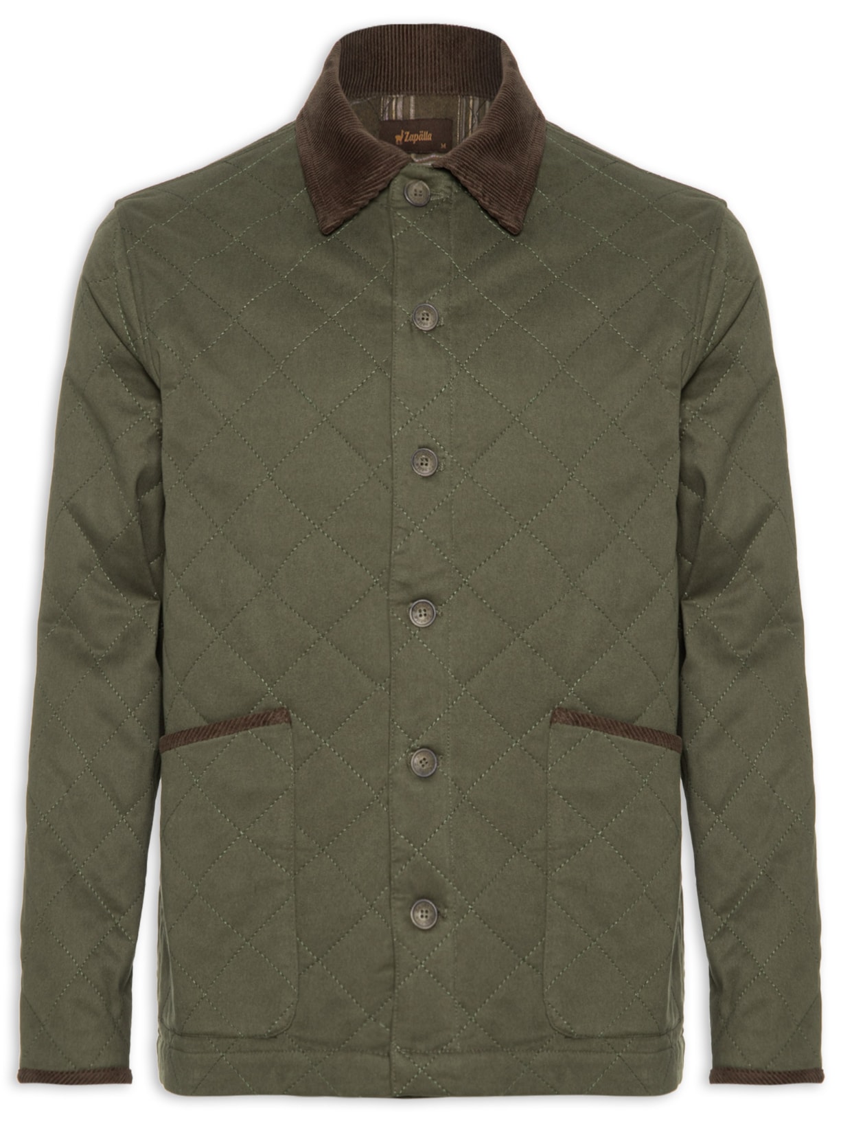 Jaqueta Parka Masculina Matelassê - Verde