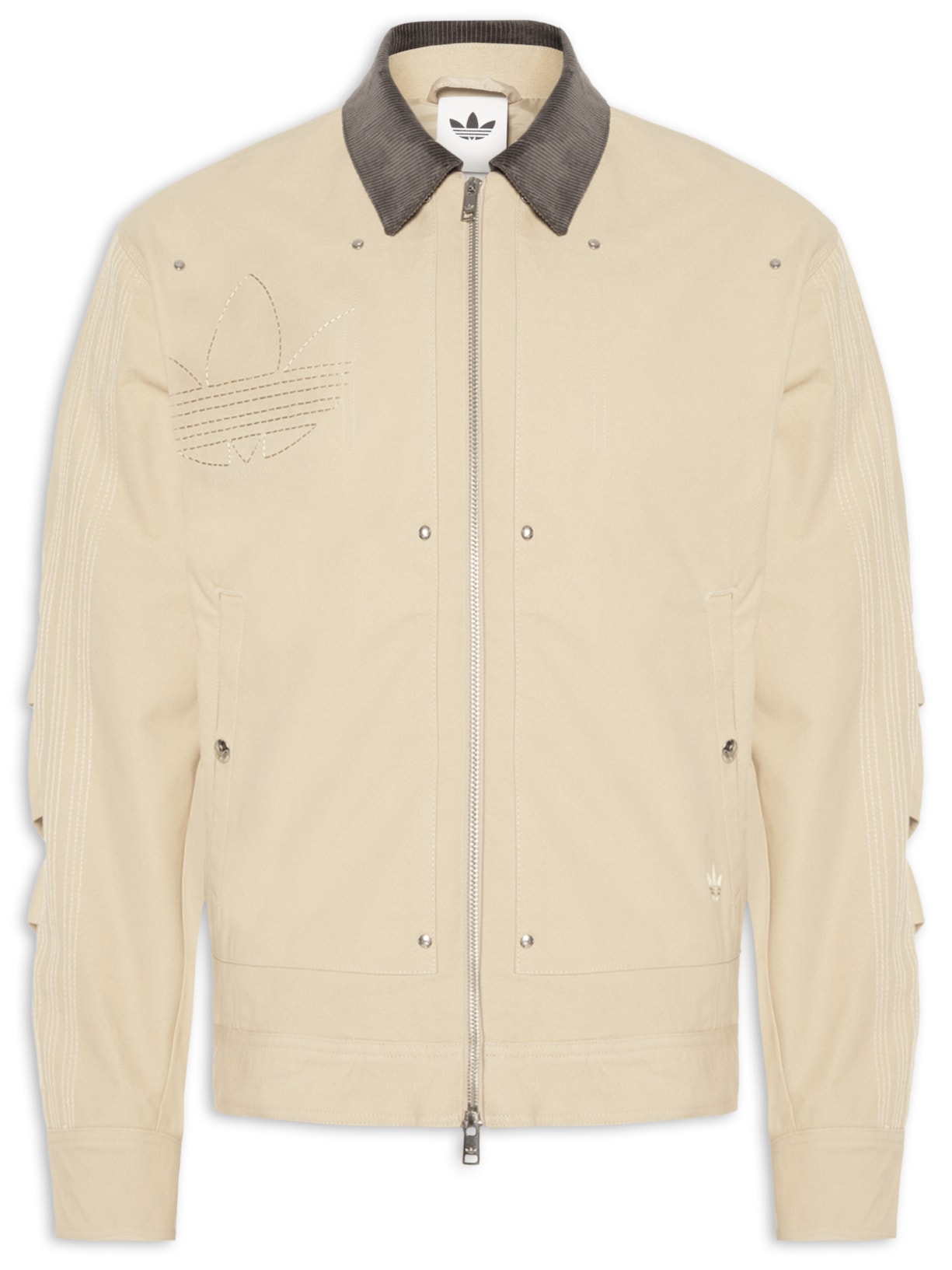 Jaqueta Premium Essentials Marrom Adidas Originals