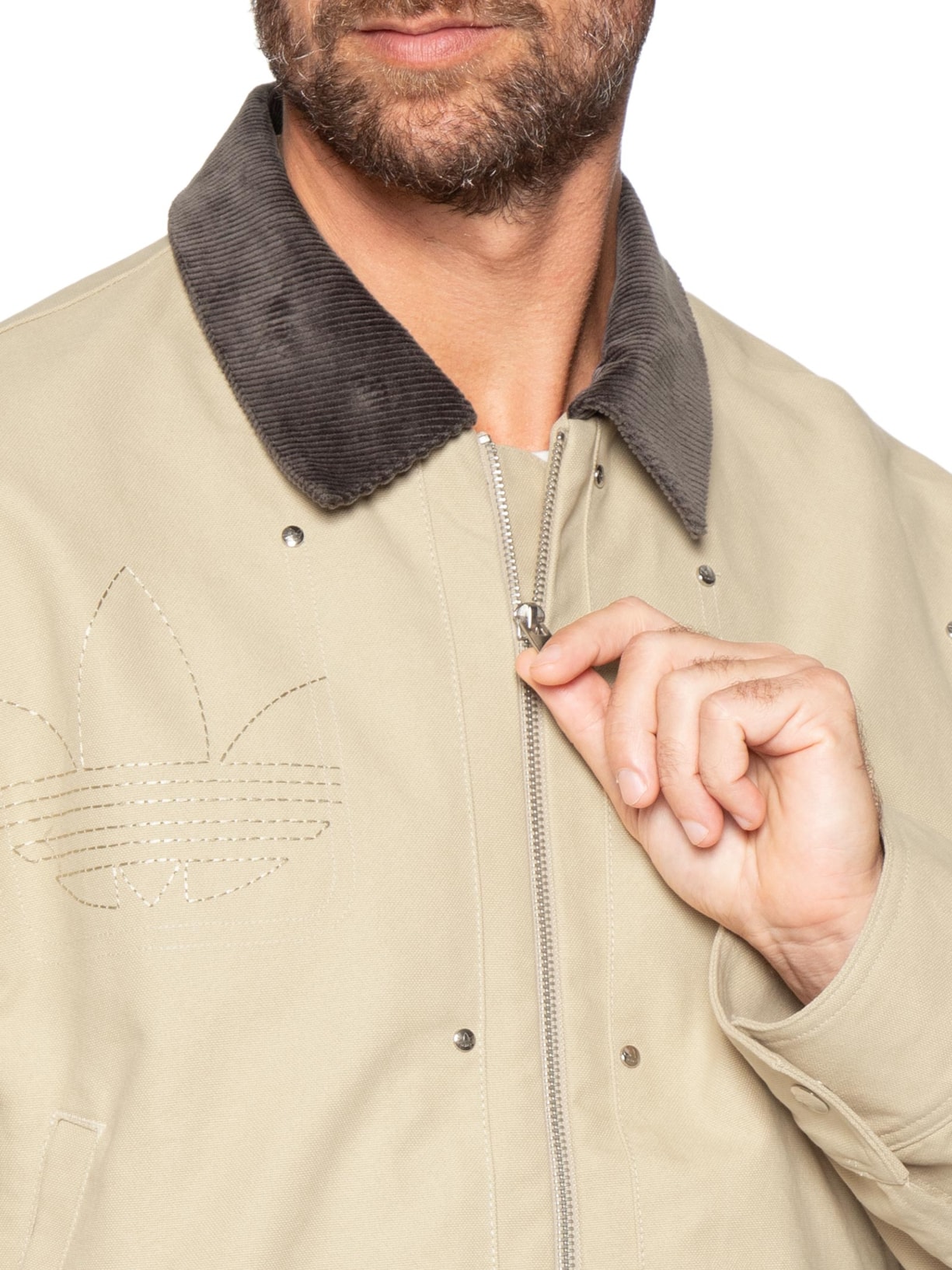 Jaqueta Premium Essentials Marrom Adidas Originals