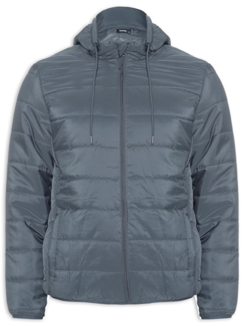 Jaqueta Puffer - Cinza
