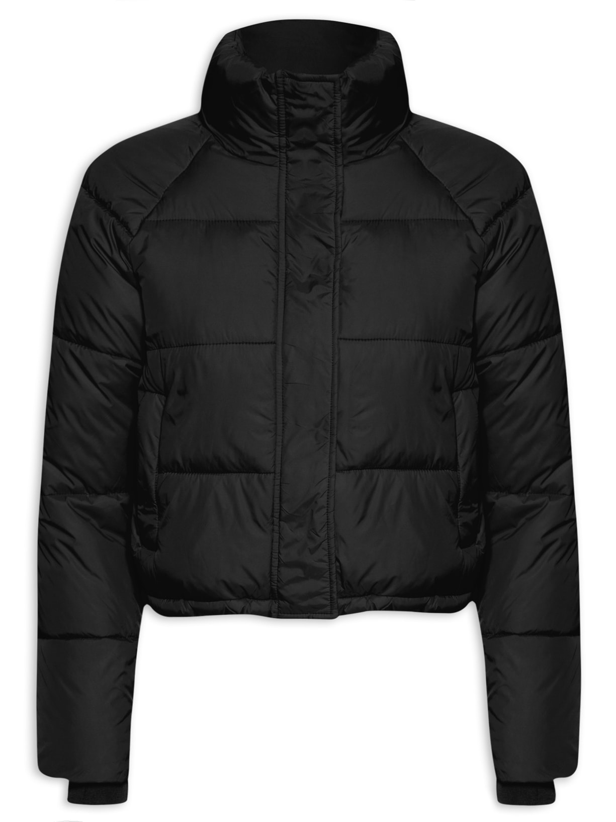 Jaqueta Puffer Feminina - Preto