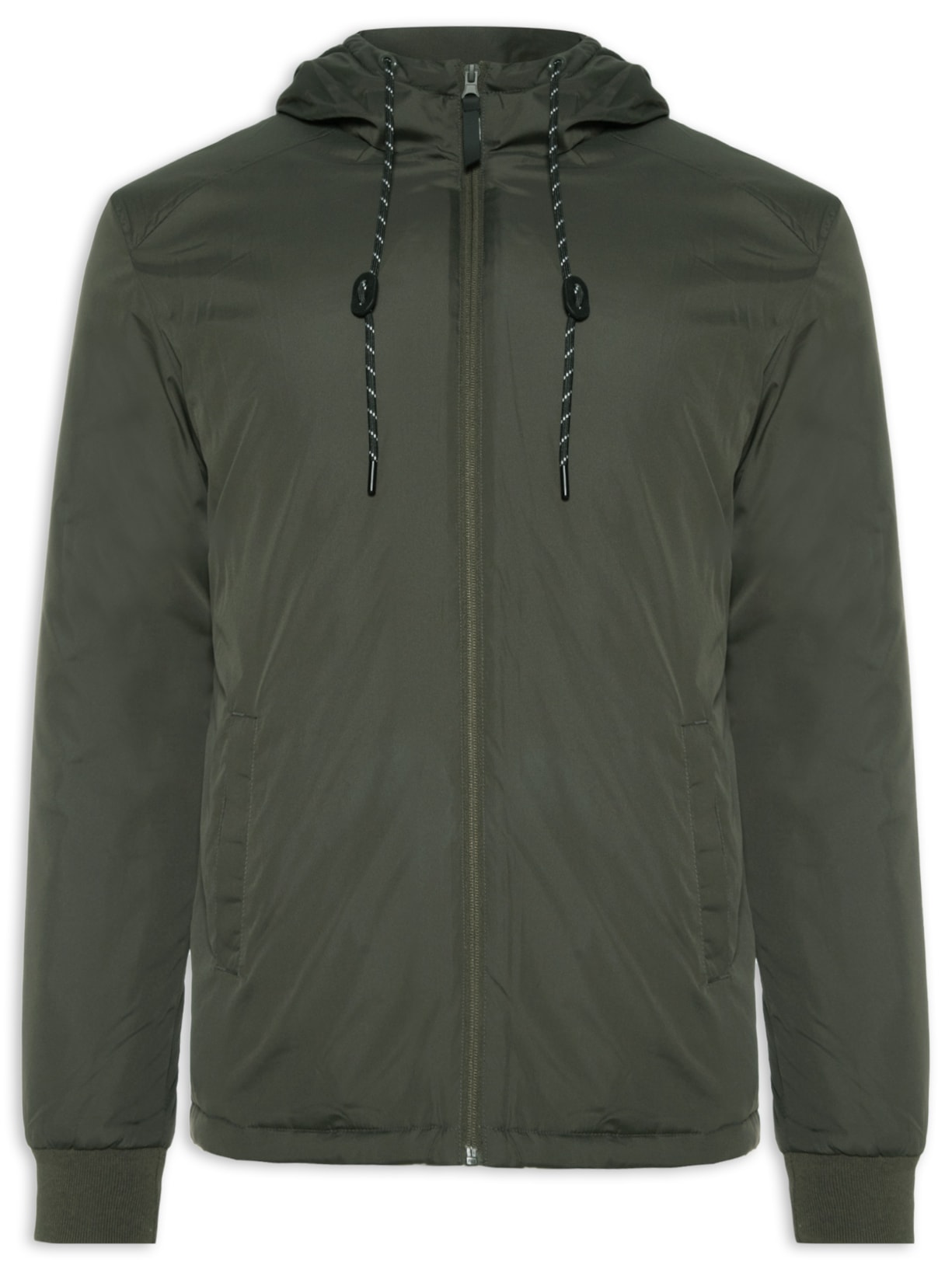 Jaqueta Puffer Masculina Acolchoada - Cinza