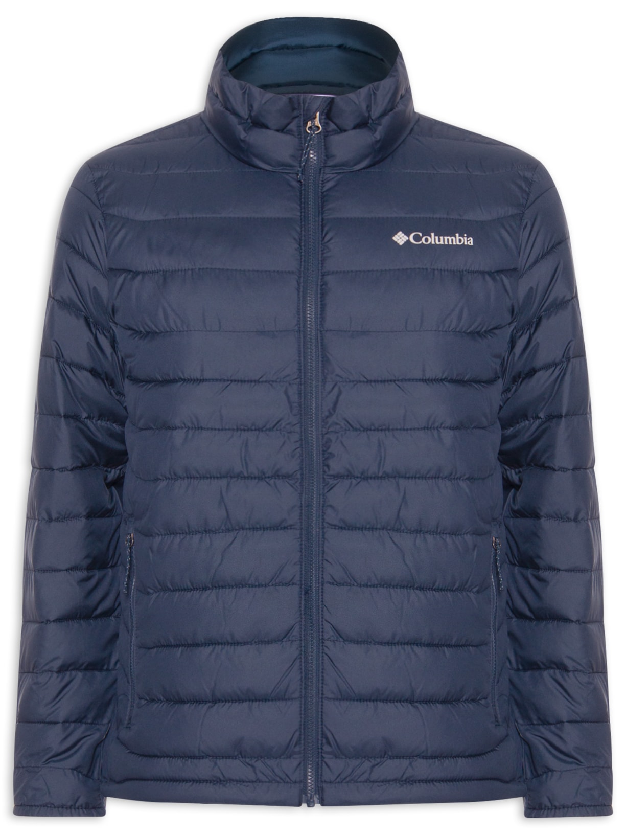 Jaqueta Puffer Masculina Powder Lite II Omni-heat Reflective Azul Columbia