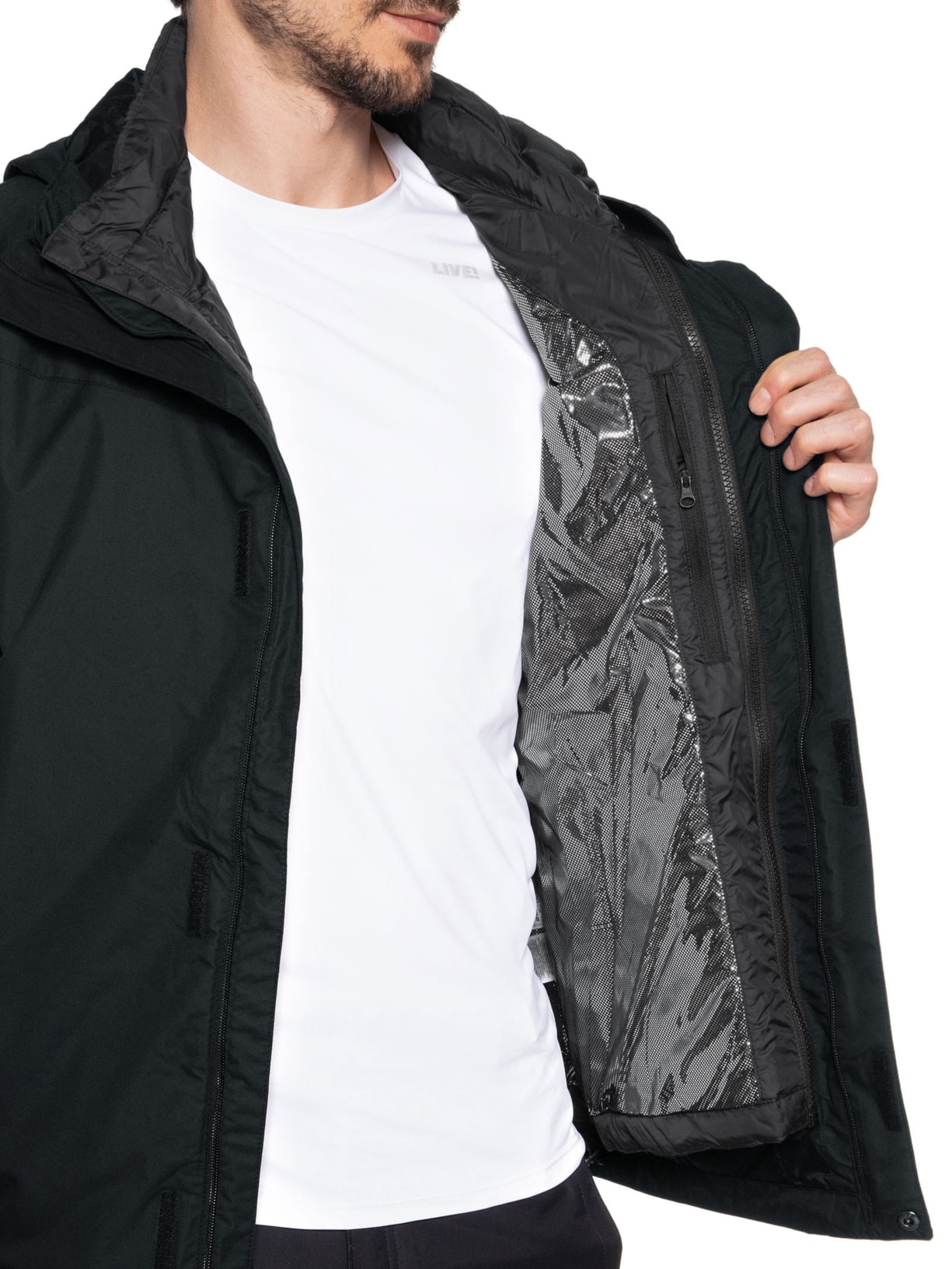 Jaqueta Sportwear Masculina Whirlibird Preto Columbia