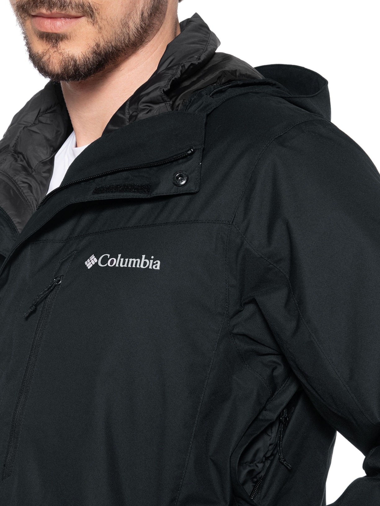 Jaqueta Sportwear Masculina Whirlibird Preto Columbia