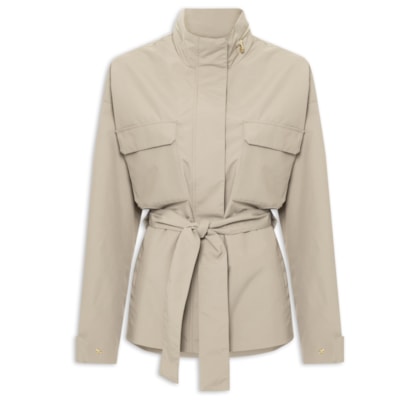 Jaqueta Train Costa Smeralda W Caban Feminina – Bege