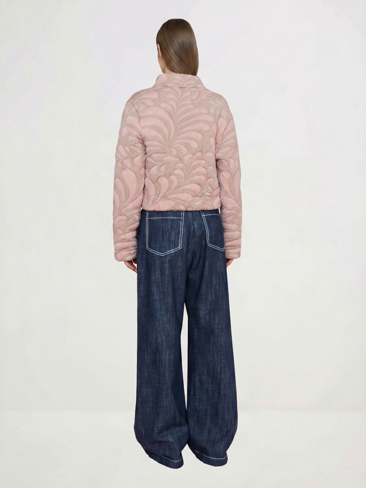 Jaqueta Tricot Florence I26 Rosa Mixed