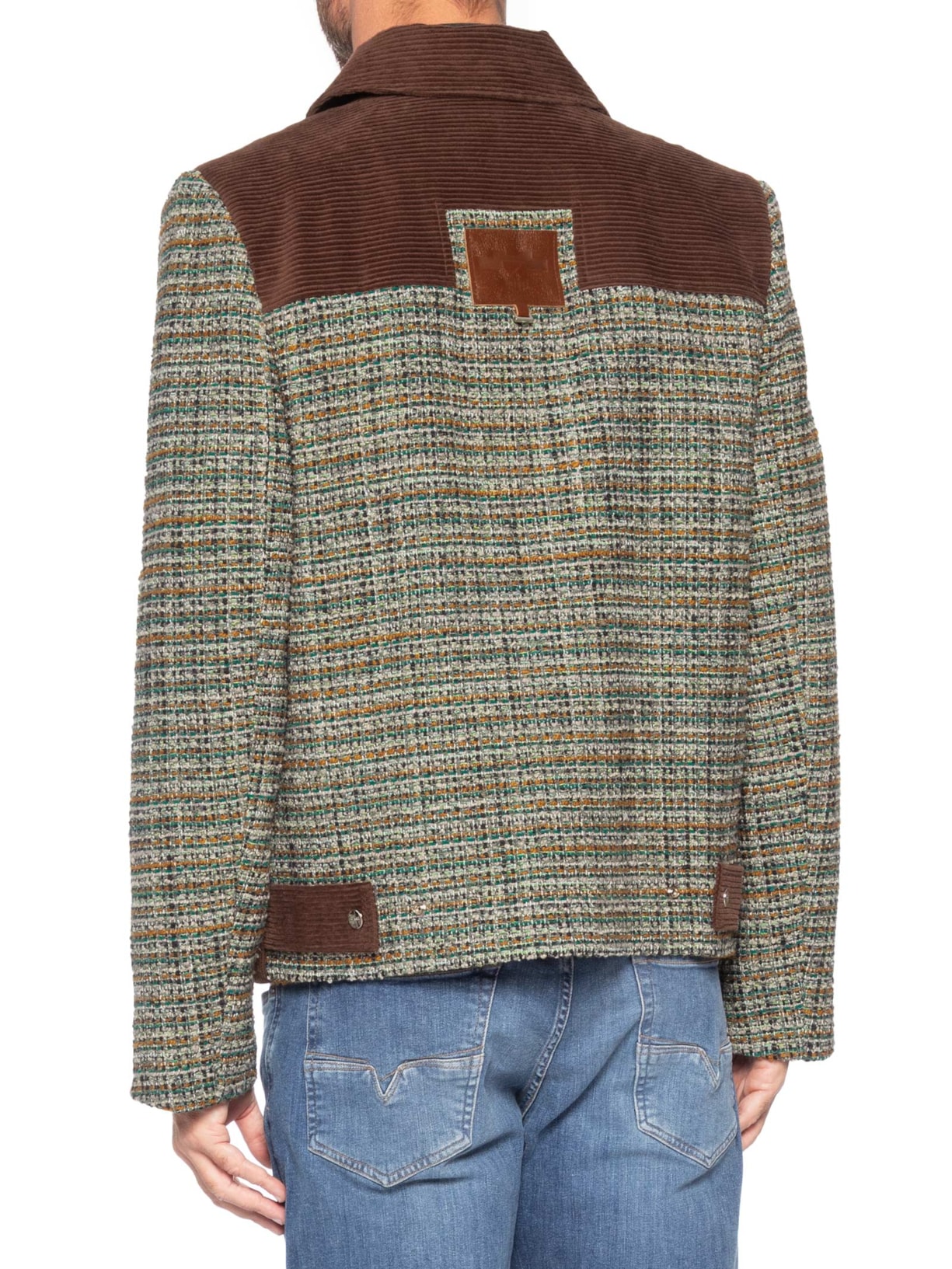 Jaqueta Unissex Enredo Tweed Verde Misci