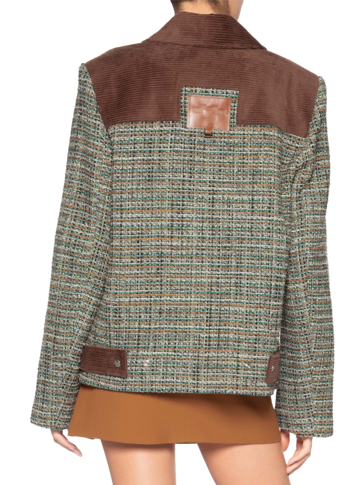 Jaqueta Unissex Enredo Tweed Verde Misci