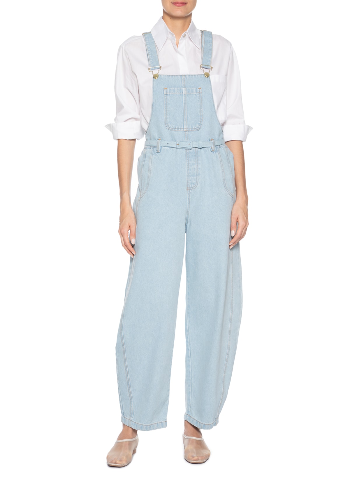 Jardineira Feminina Acrobata Azul Aluf