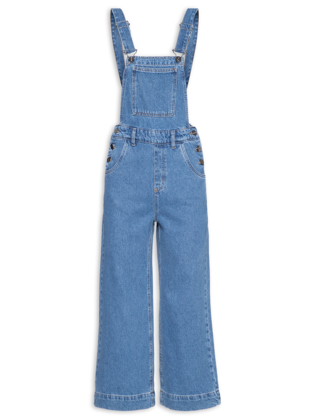 Jardineira Feminina Pantacourt Magnoli - Azul