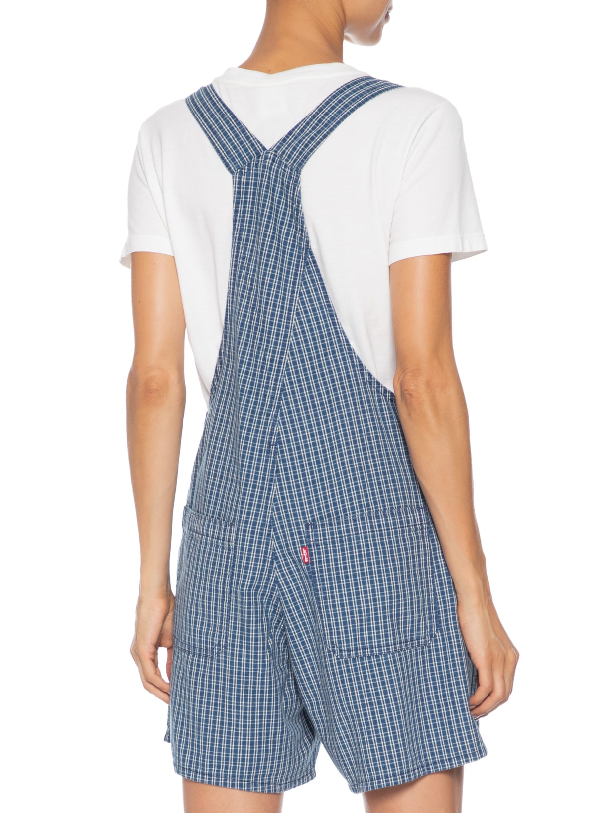 Jardineira Feminina Utility Shortall Azul Levi's