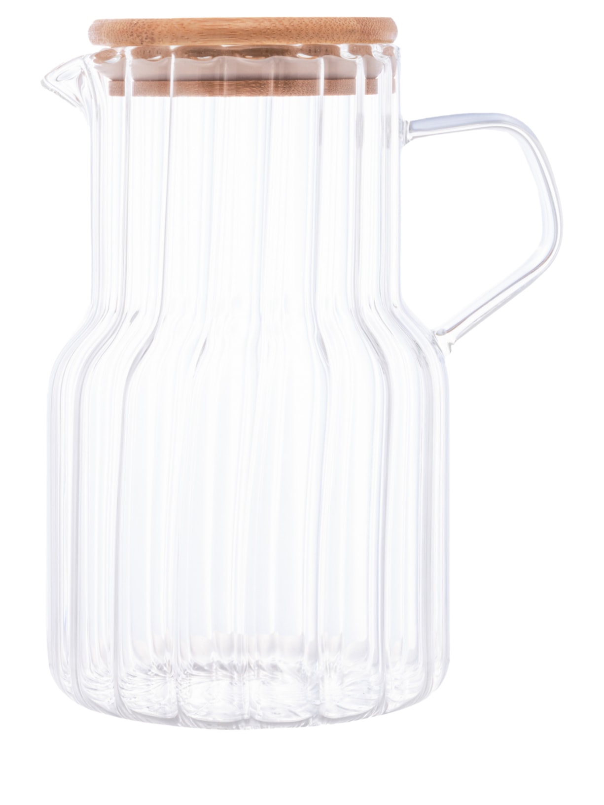 Jarra Classic Com Tampa Em Bambu 1L