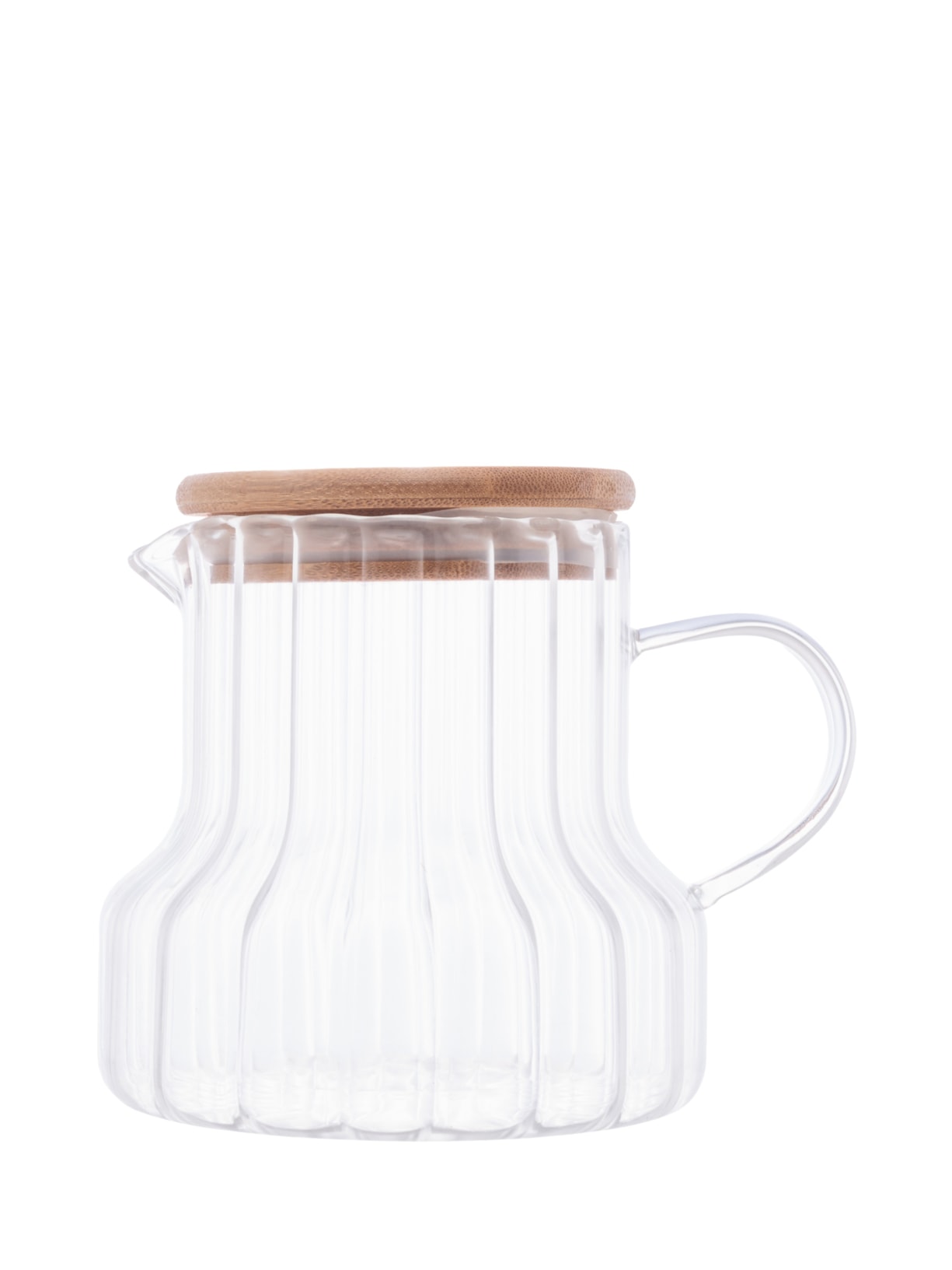 Jarra Classic Com Tampa Em Bambu 500ml