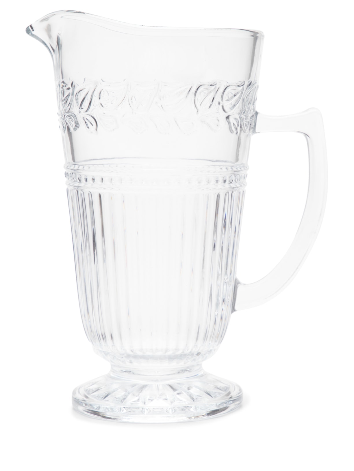 Jarra Em Vidro Com Pé 1 Unidade