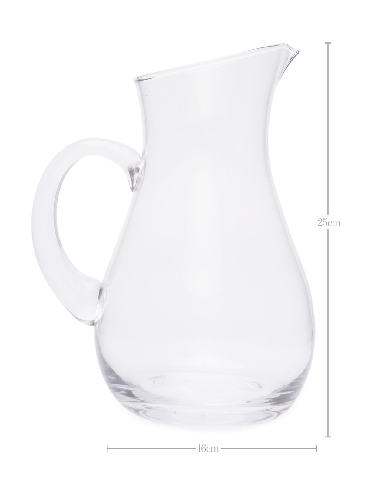 Jarra Mw Diamante Vd 1,75l 1 Peça  Em Vidro  '2Home