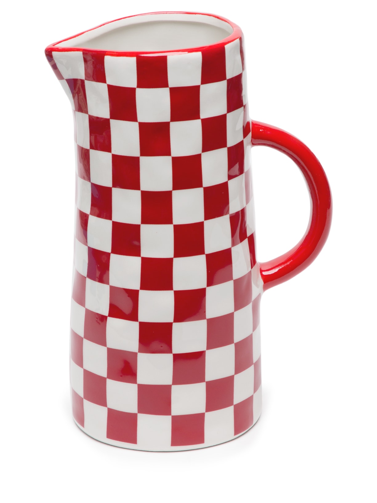 Jarra Scozzese em Cerâmica Vermelho Souq