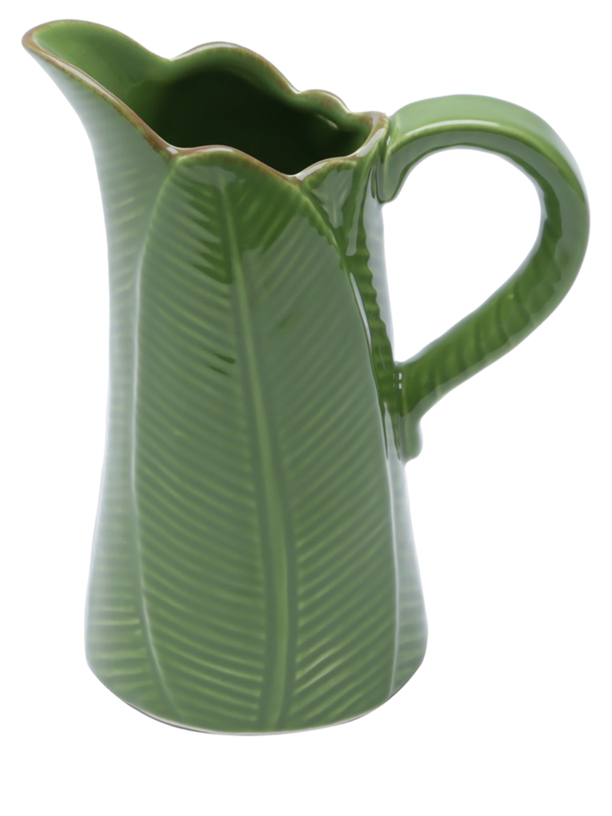 Jarro de Cerâmica Banana Leaf Verde Verde '2Home