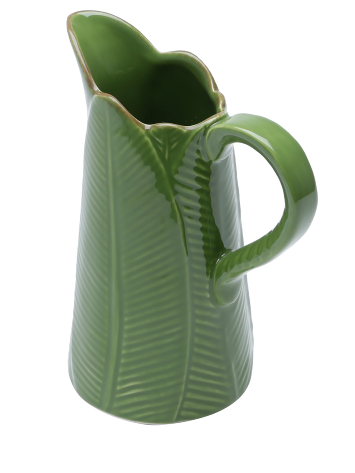 Jarro de Cerâmica Banana Leaf Verde Verde '2Home