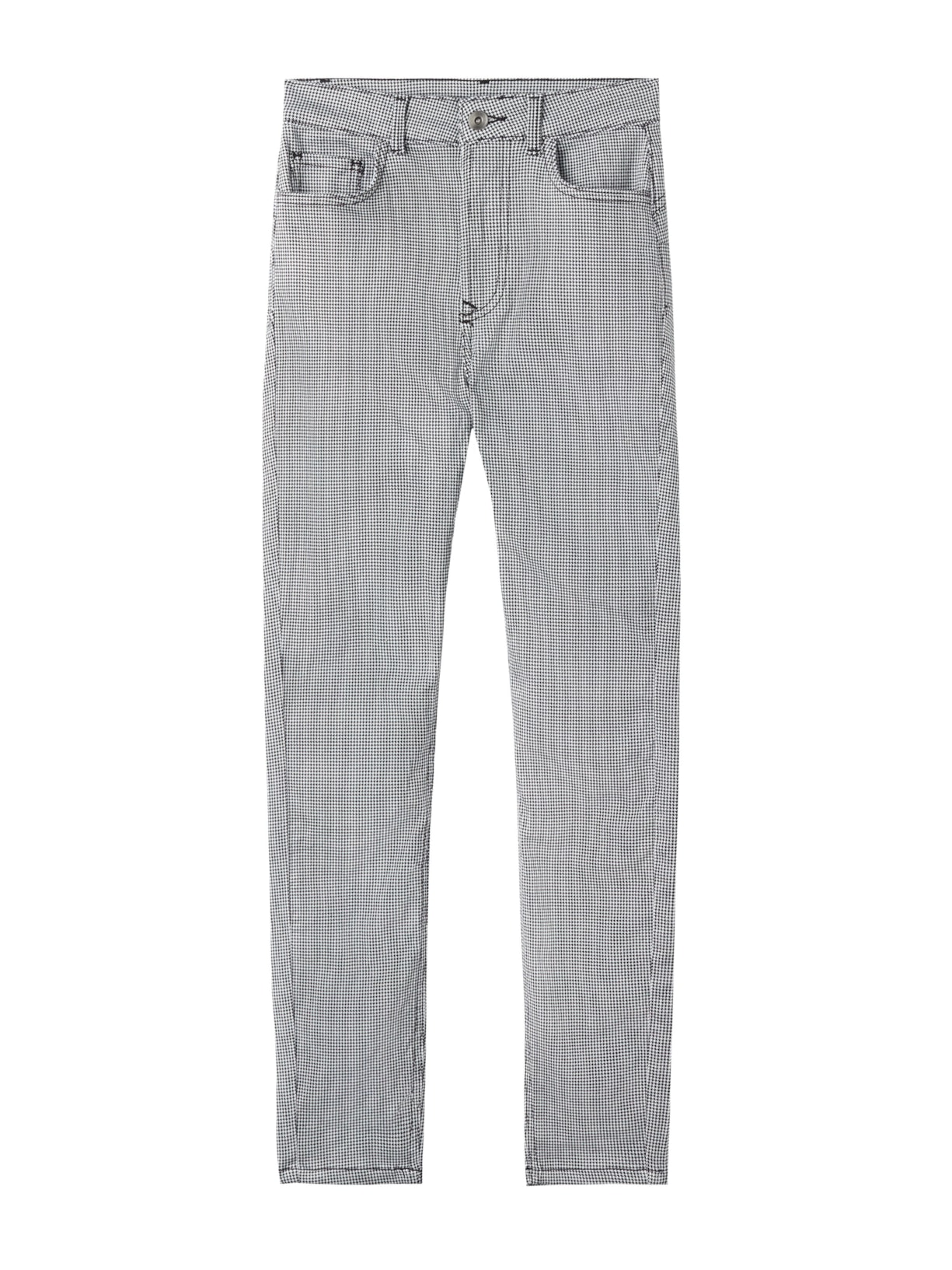 Jeans Push-Up Skinny De Cintura Alta - Preto