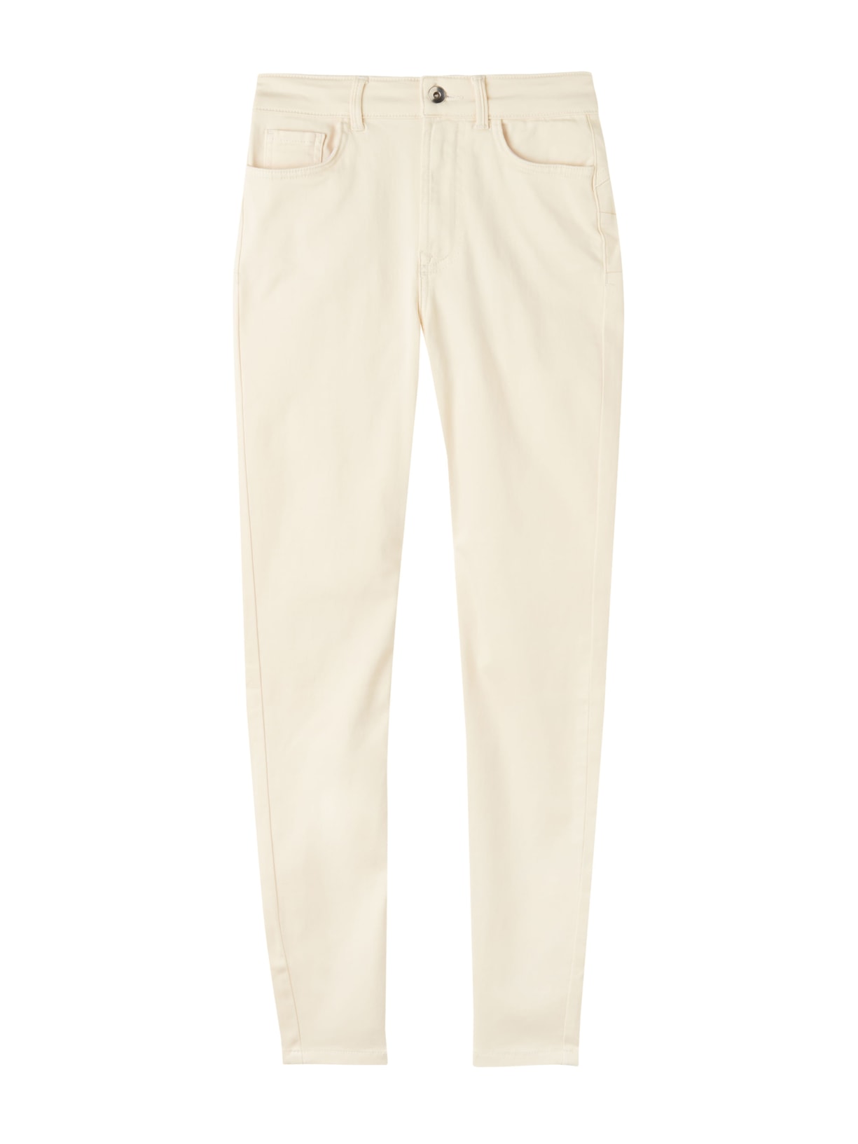 Jeans Push-Up Skinny Soft Touch - Off-White