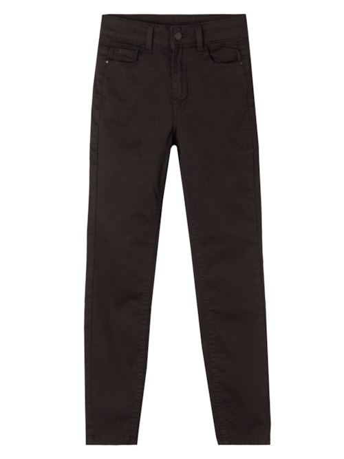 Jeans Superskinny Cintura Alta Superflex - Preto