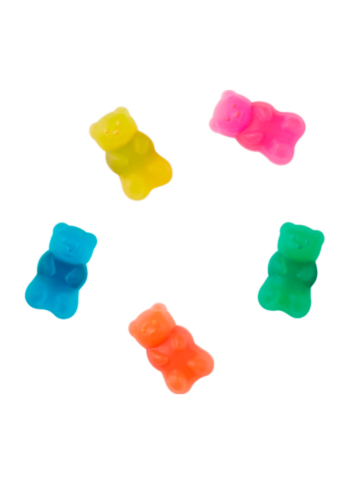 Jibbitz Candy Bear 5 Peças