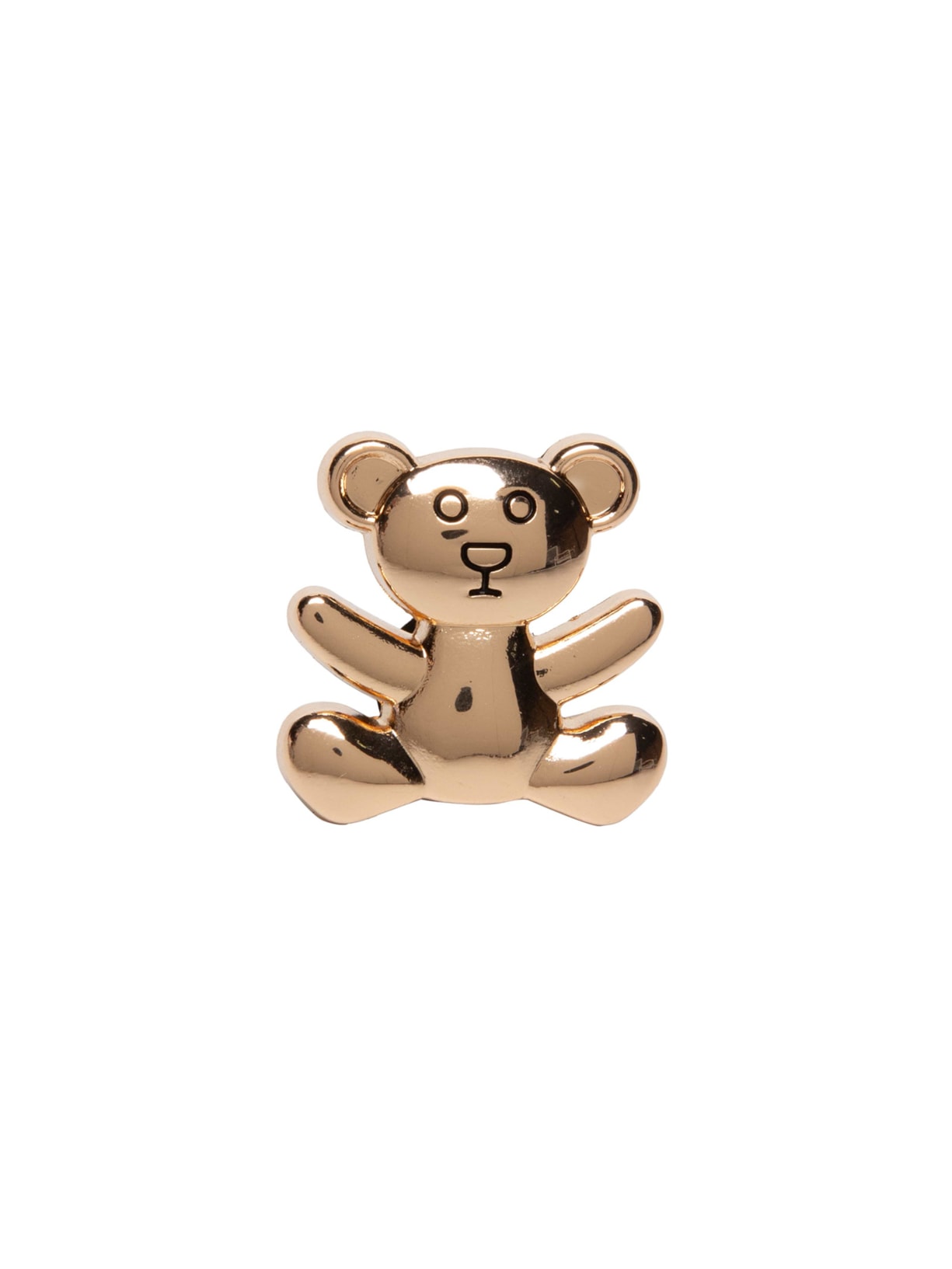 Jibbitz Feminino Gold Teddy Bear Dourado Crocs