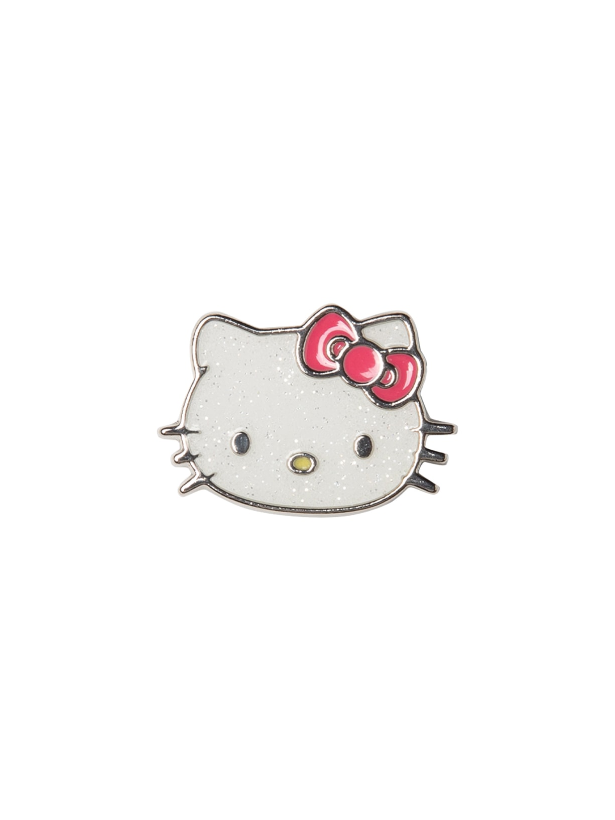 Jibbitz Feminino Hello Kitty Glitter Cat – Branco Crocs