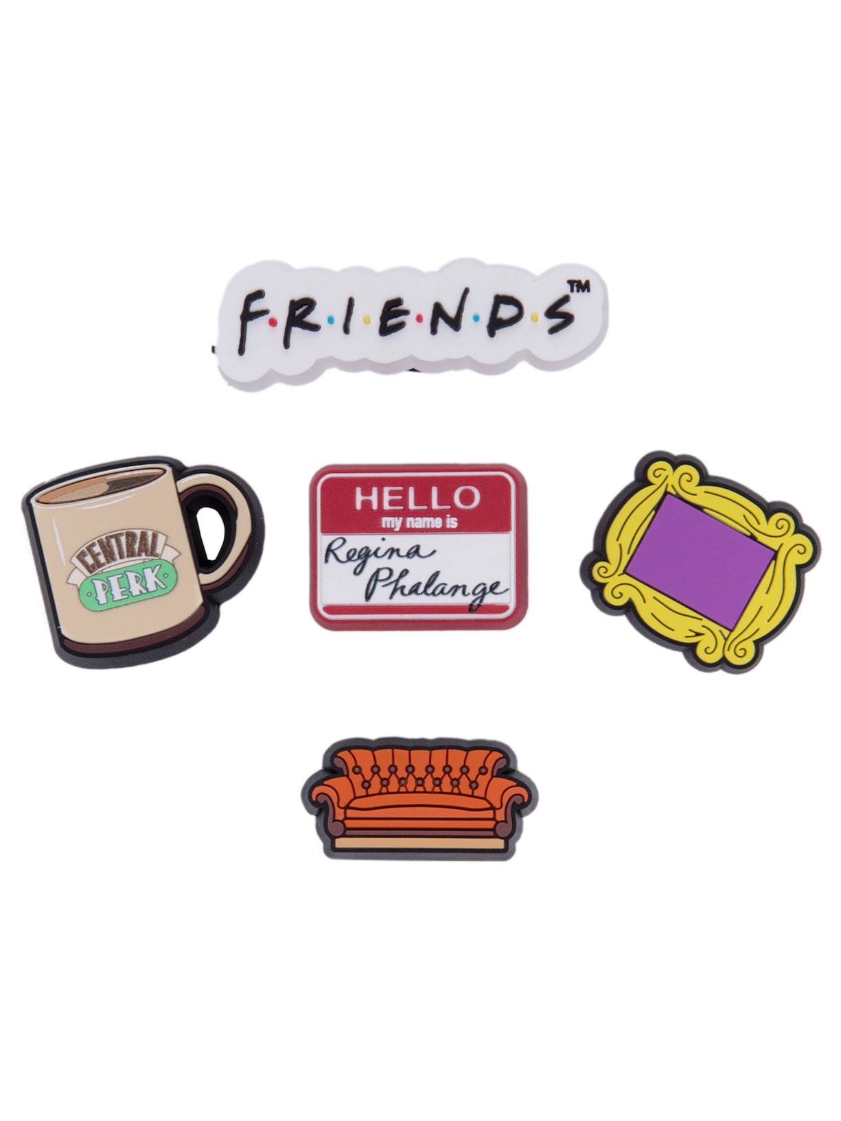 Jibbitz Friends 5 Peças