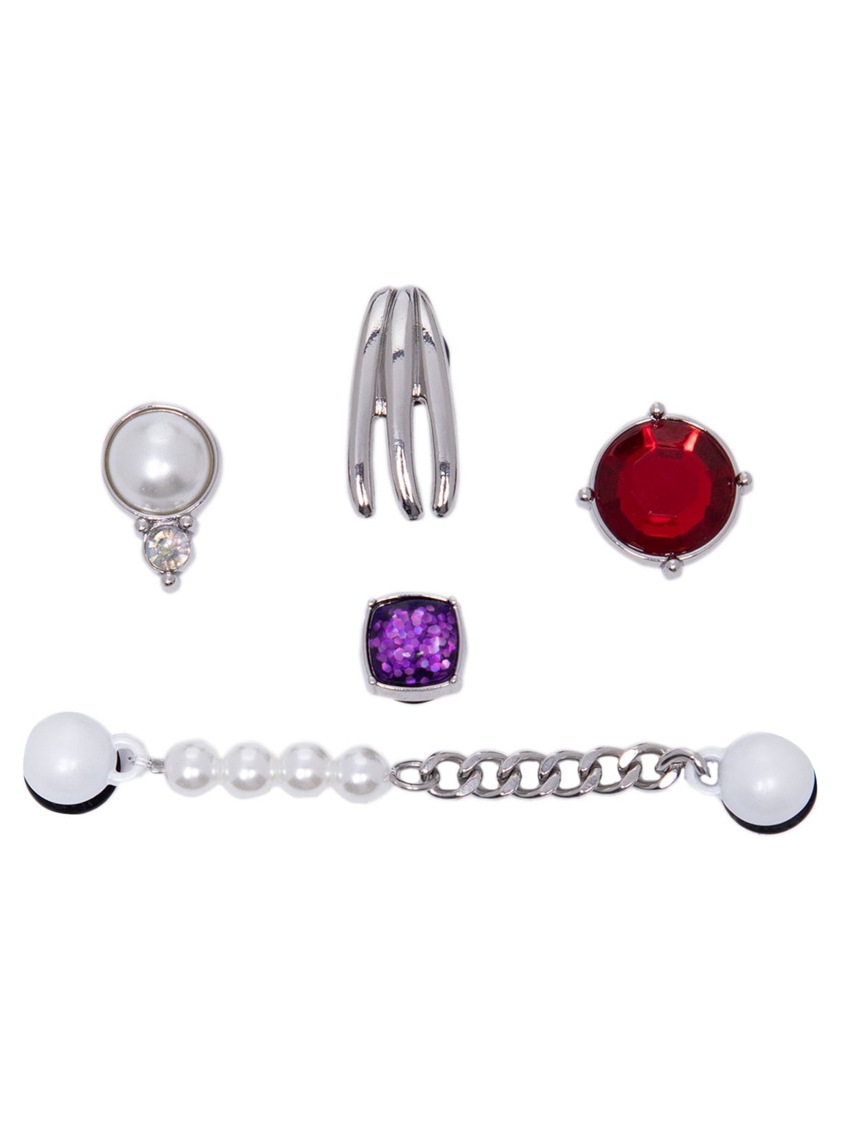 Jibbitz Punk Sell Out 5 Peças Crocs